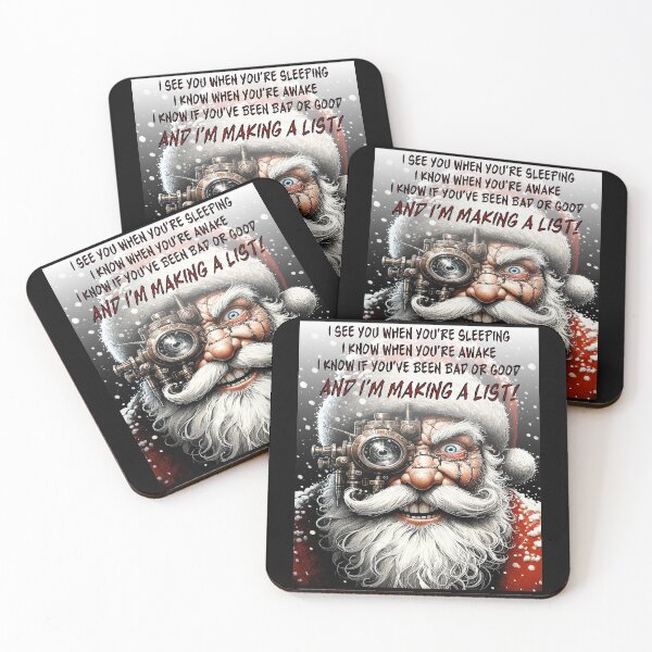 Item preview, Sinister Surveillance Santa! - He's Making a List 2 designed and sold by Matthew Kinnersly.