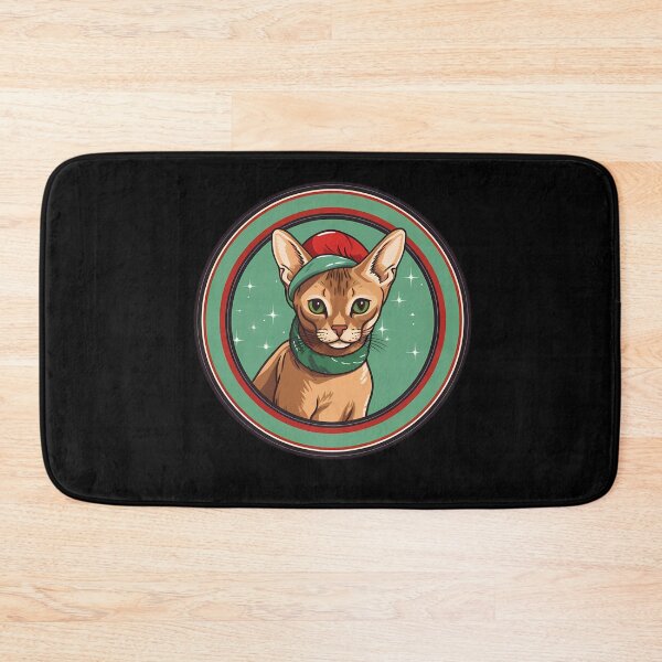 Item preview, Abyssinian Cat Xmas Ornament, Love Cats designed and sold by Logiamerch.