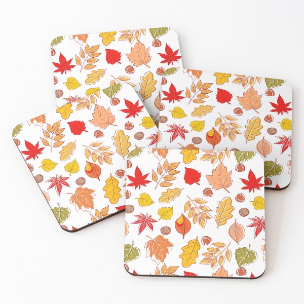Item preview, Autumn leaves are yellow, orange, ochre. designed and sold by Olga Matskevich.