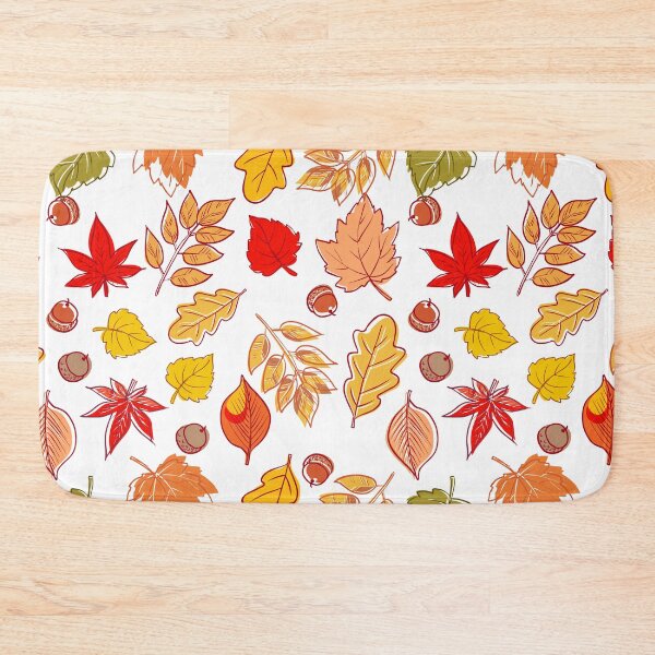 Item preview, Autumn leaves are yellow, orange, ochre. designed and sold by Olga Matskevich.