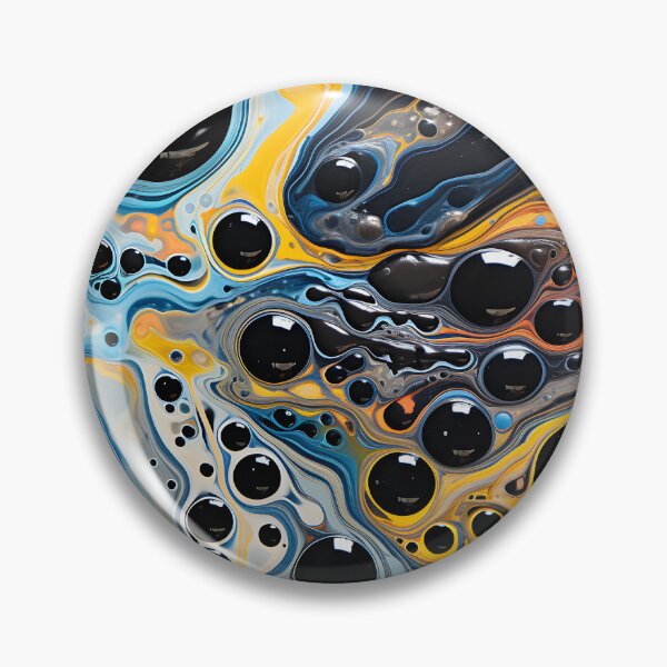 Item preview, Abstract Celestial Viscosity Art designed and sold by VectorPlace.