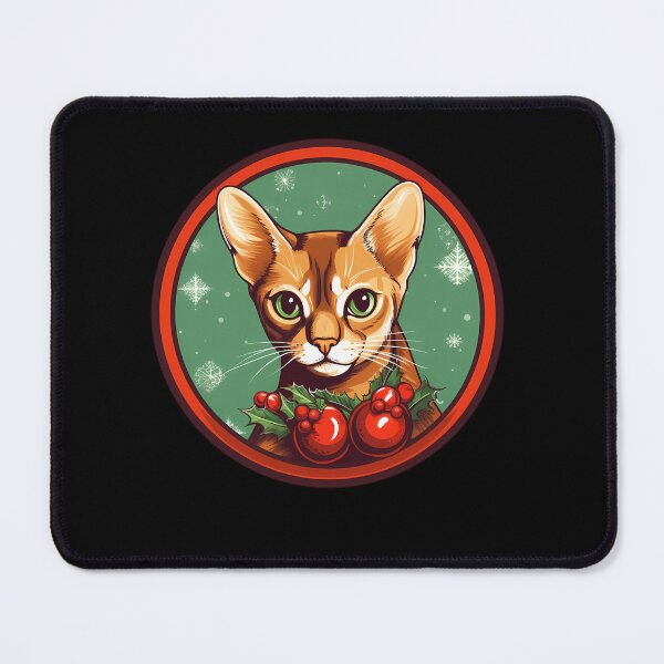 Item preview, Abyssinian Cat Xmas Ornament, Love Cats designed and sold by Logiamerch.