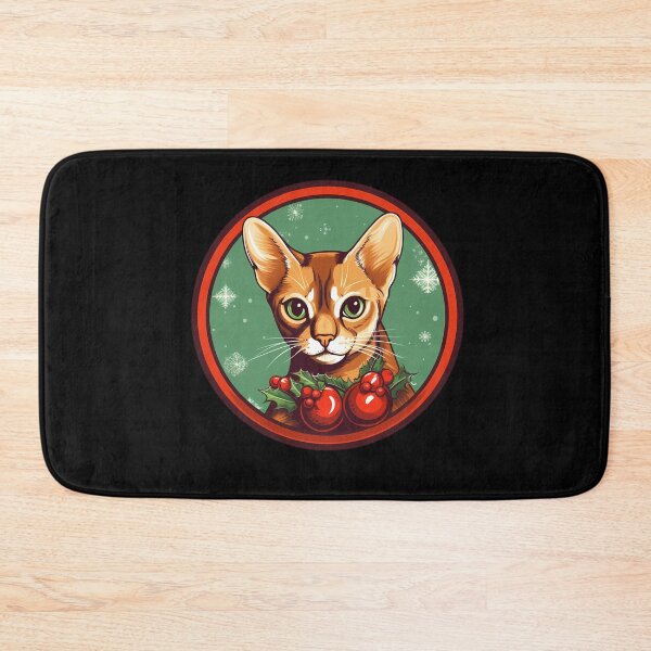 Item preview, Abyssinian Cat Xmas Ornament, Love Cats designed and sold by Logiamerch.
