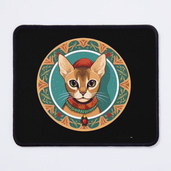 Item preview, Abyssinian Cat Xmas Ornament, Love Cats designed and sold by Logiamerch.