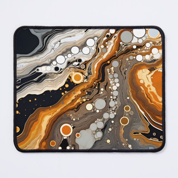 Item preview, Ethereal Earthtone Swirl Abstract designed and sold by VectorPlace.