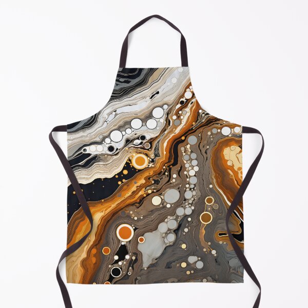 Item preview, Ethereal Earthtone Swirl Abstract designed and sold by VectorPlace.