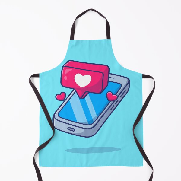 Item preview, Mobile Phone with Love Message Sign Cartoon Vector Icon Illustration designed and sold by hjian8219.