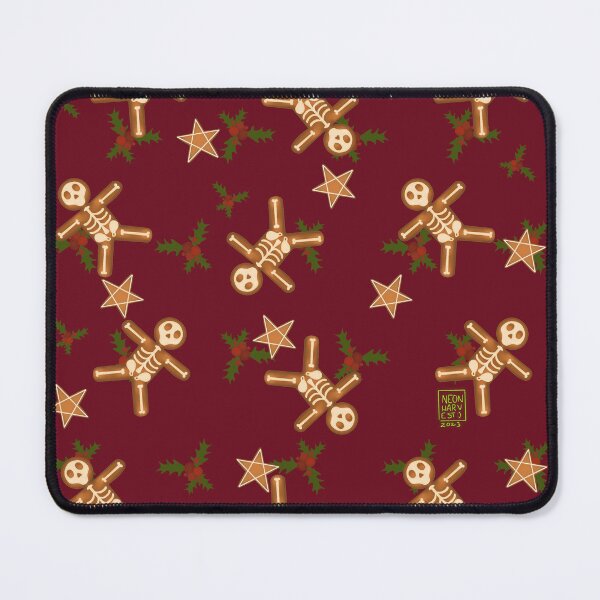 Item preview, Merry Hexmas - Skeleton Gingerbread in Red designed and sold by Neon-Harvest.
