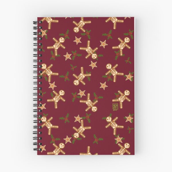 Item preview, Merry Hexmas - Skeleton Gingerbread in Red designed and sold by Neon-Harvest.