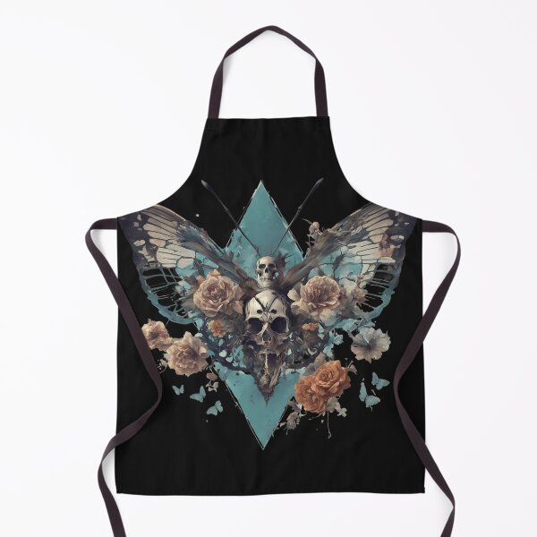 Item preview, Skulls, butterflies and flowers 02 designed and sold by BDPoktat.