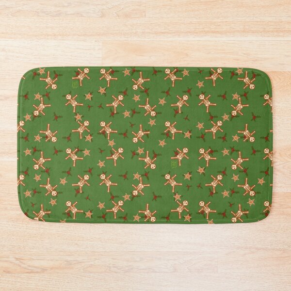 Item preview, Merry Hexmas - Skeleton Gingerbread in Green designed and sold by Neon-Harvest.