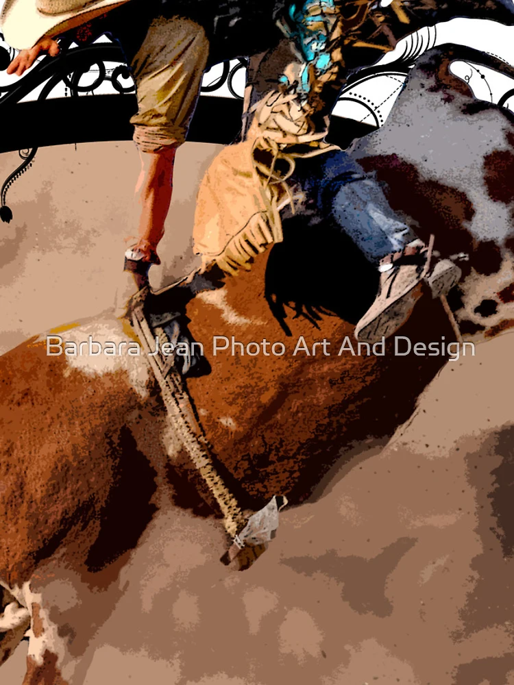 Thumbnail 4 of 4, iPhone Case, BULL RIDER, RODEO QUOTES AND ART,ROUGH STOCK RIDERS designed and sold by Barbara Jean Photo Art And Design.