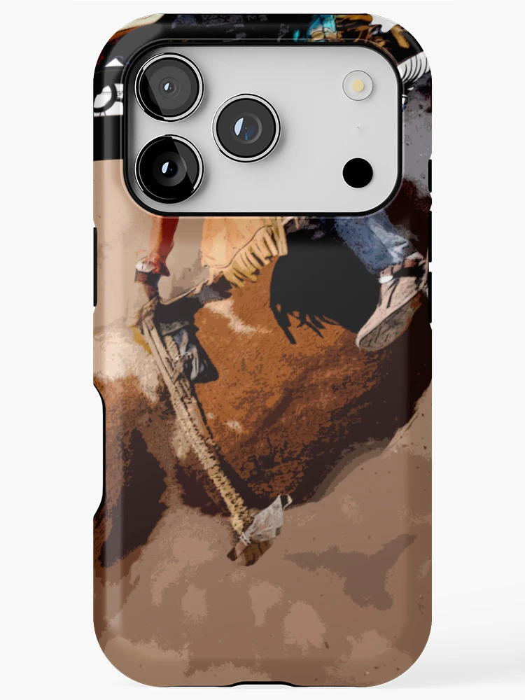 Thumbnail 1 of 4, iPhone Case, BULL RIDER, RODEO QUOTES AND ART,ROUGH STOCK RIDERS designed and sold by Barbara Jean Photo Art And Design.