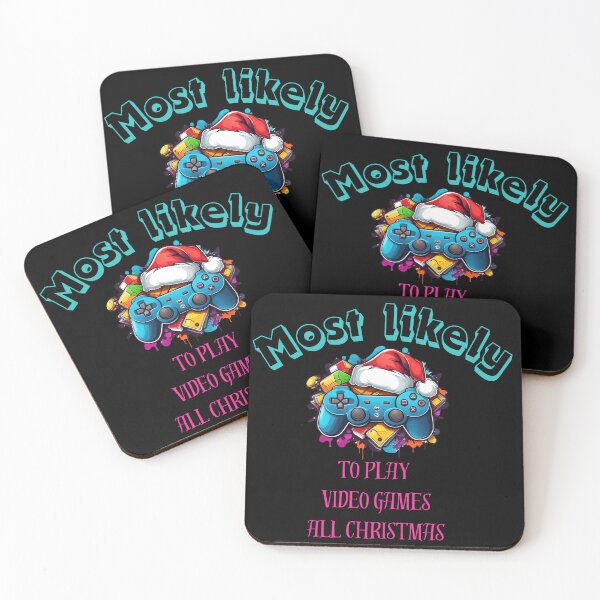 Item preview, Most likely to play video games all Christmas designed and sold by Suuriel.