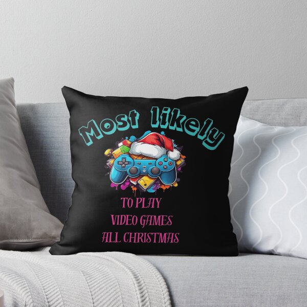 Item preview, Most likely to play video games all Christmas designed and sold by Suuriel.