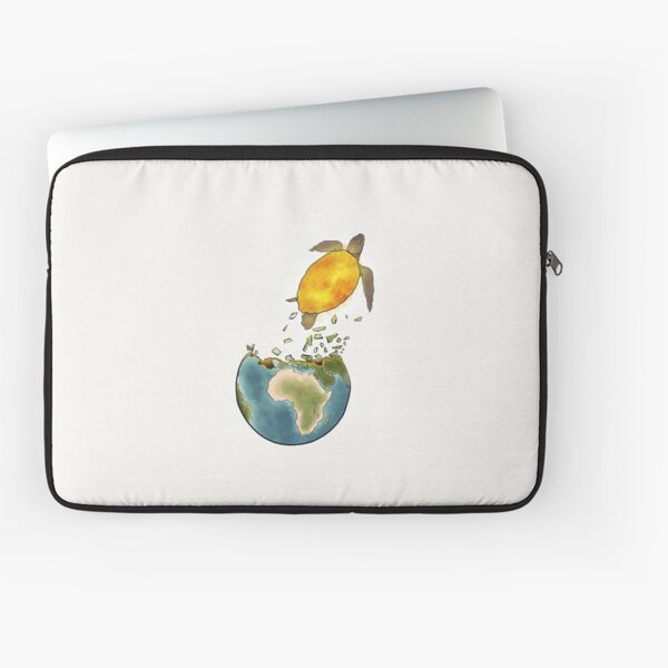 Climate changes the nature Laptop Sleeve