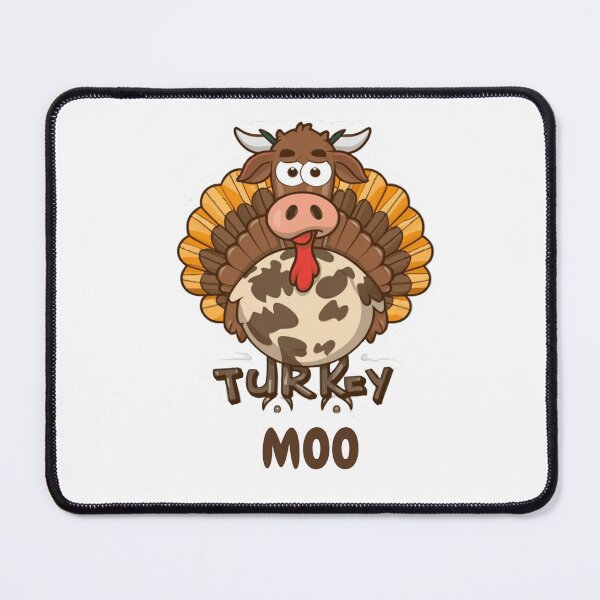 Item preview, Turkey Moo Funny Cow Thanksgiving designed and sold by Creativedsigna.