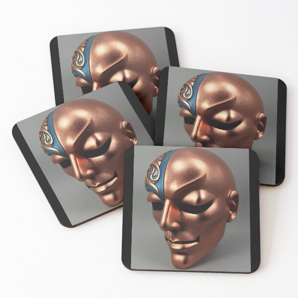 Item preview, Tribal Copper Mask designed and sold by Z0Ne.