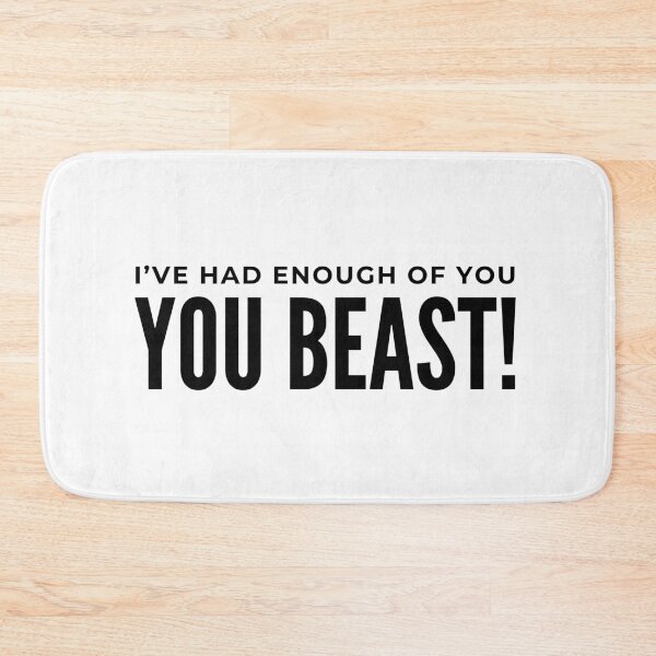 Item preview, YOU BEAST! designed and sold by Spiffle.