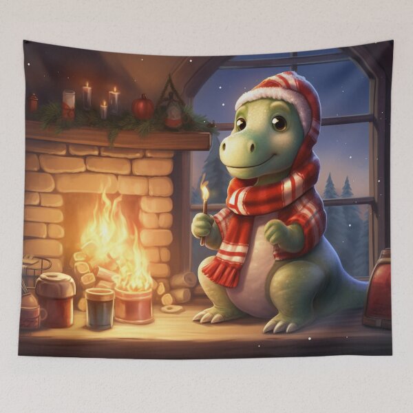 Item preview, Dino Christmas Delight designed and sold by CosmicBee.