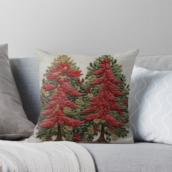 Item preview, Christmas Xmas Fake Embroidery 3D Effect Pattern No 3 designed and sold by Atomura.