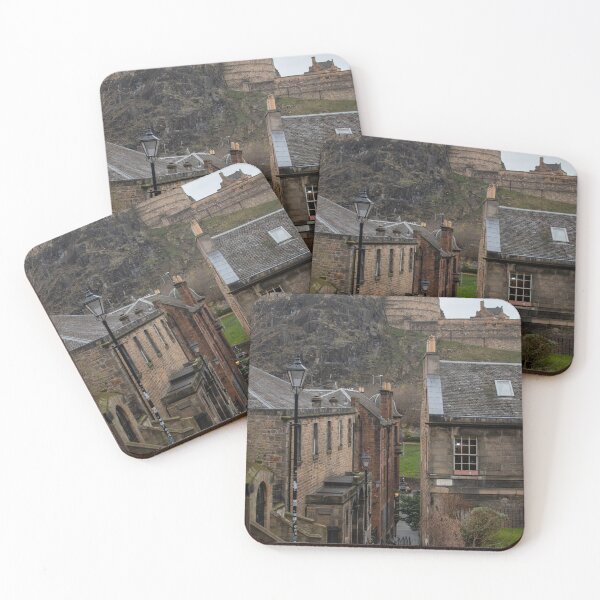 Item preview, Edinburgh Castle from the Vennel steps designed and sold by cdkphotos.