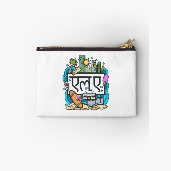 Item preview,  Los Angeles Hindi Color Doodle designed and sold by NomadicQuest.