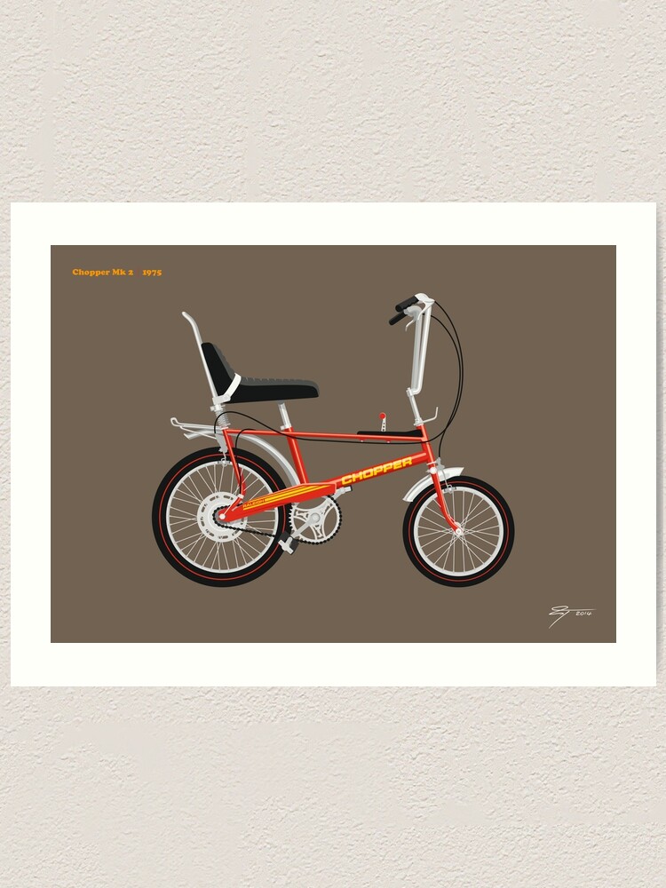 raleigh chopper art