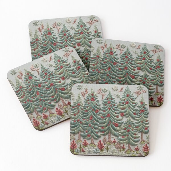 Item preview, Christmas Xmas Fake Embroidery 3D Effect Pattern No 5 designed and sold by Atomura.