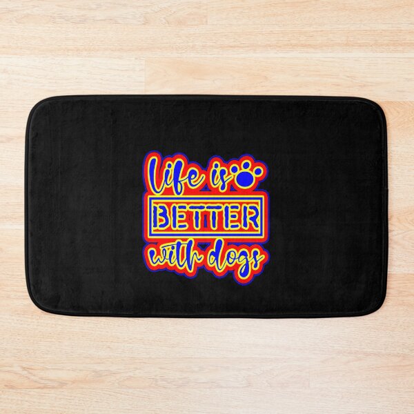 Item preview, Life is better with Dogs Funny designed and sold by creativerooney.