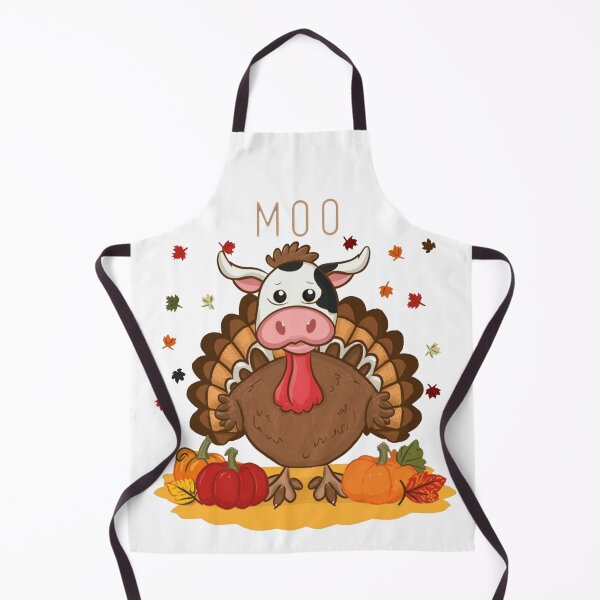 Item preview, Turkey Moo Funny Cow Thanksgiving designed and sold by Creativedsigna.