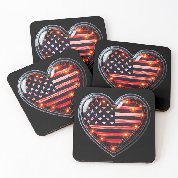 Item preview, Patriotic Love Banners designed and sold by Master-Print.