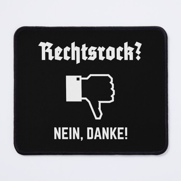 Item preview, Right-wing rock? No thanks! (Against Right / N / 1C) designed and sold by MrFaulbaum.