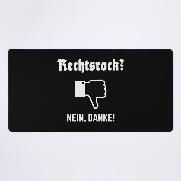 Item preview, Right-wing rock? No thanks! (Against Right / N / 1C) designed and sold by MrFaulbaum.