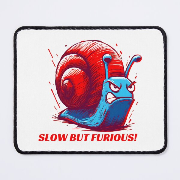Item preview, Furious Snail Frenzy - Slow but Furious Fun designed and sold by Funky Land.