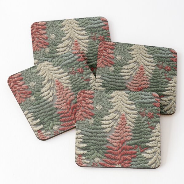 Item preview, Christmas Xmas Fake Embroidery 3D Effect Pattern No 8 designed and sold by Atomura.