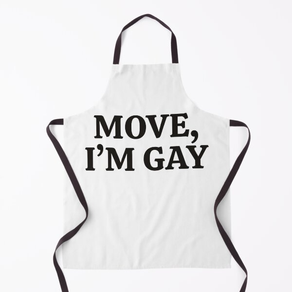Item preview, "MOVE I'M GAY" Bold Confident Pride Statement Design designed and sold by KikiValley.