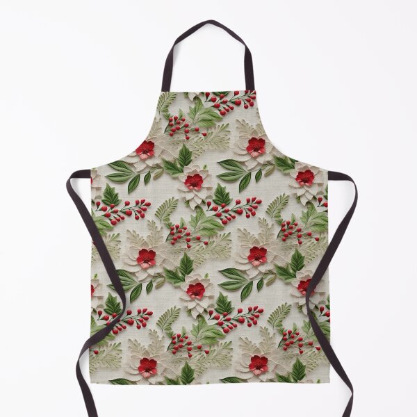 Item preview, Christmas Xmas Fake Embroidery 3D Effect Pattern No 10 designed and sold by Atomura.