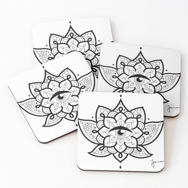 Item preview, mandala eye designed and sold by infracuortattoo.