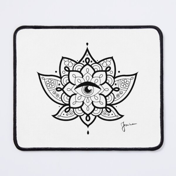 Item preview, mandala eye designed and sold by infracuortattoo.