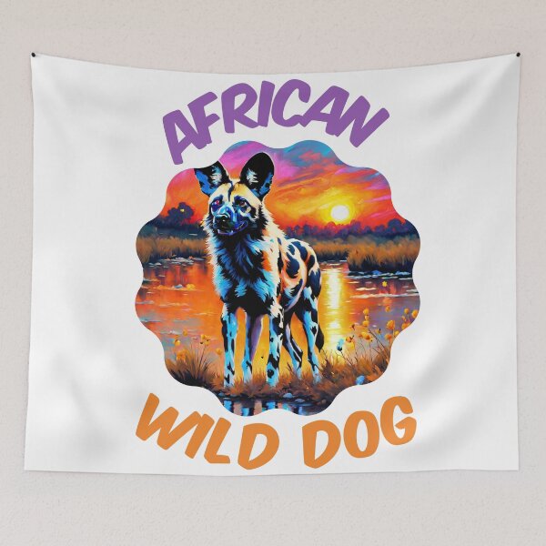 Item preview, African Wild Dog designed and sold by ishitastore08.