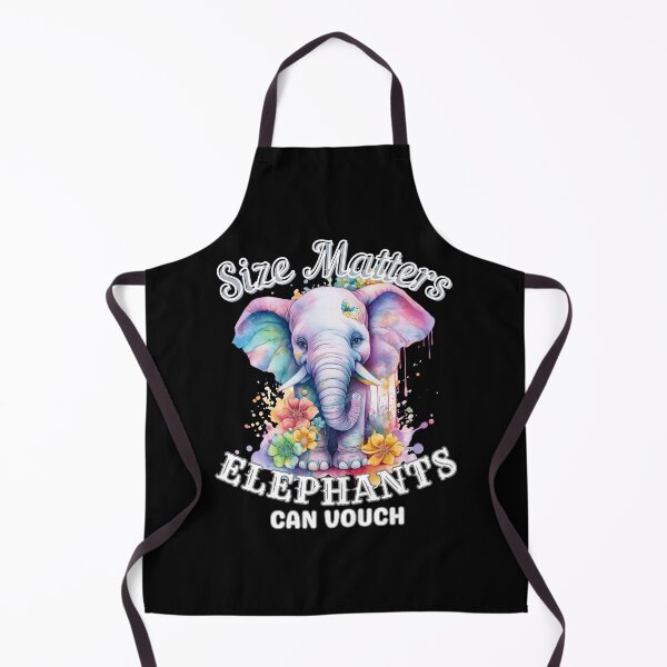 Item preview,  Size Matters: Elephants Can Vouch designed and sold by ElephantVibes.