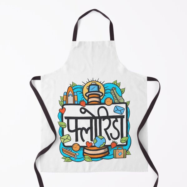 Item preview, Florida Hindi Color Doodle designed and sold by NomadicQuest.