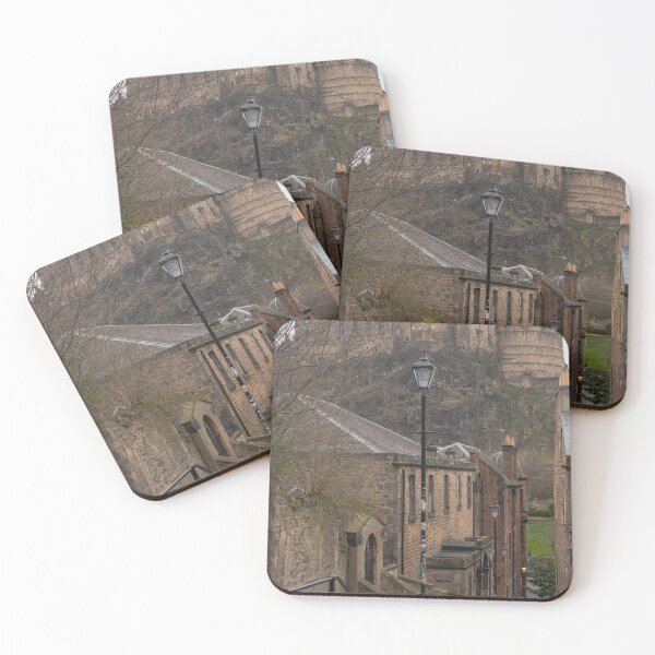 Item preview, Edinburgh Castle from Vennel alleyway designed and sold by cdkphotos.