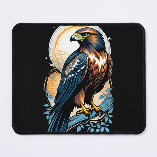 Item preview, "Majestic Hawk Soaring - Nature-inspired" designed and sold by ArtistKunal123.