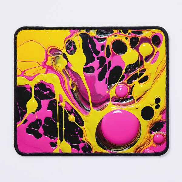 Item preview, Acidic Neon Splatter Abstract Art designed and sold by VectorPlace.