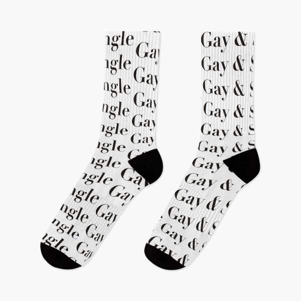 Item preview, Proudly "Gay & Single" Statement designed and sold by KikiValley.