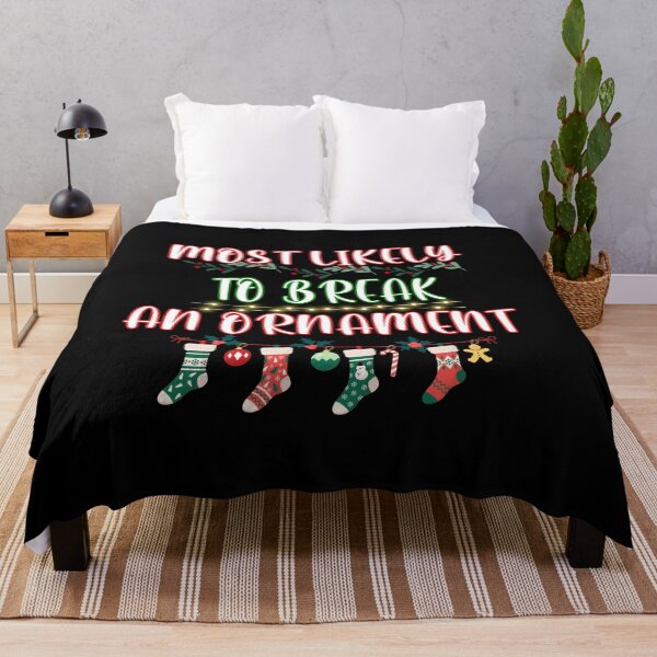 Item preview, Most Likely To Break An Ornament Funny Christmas designed and sold by AngieArt-.