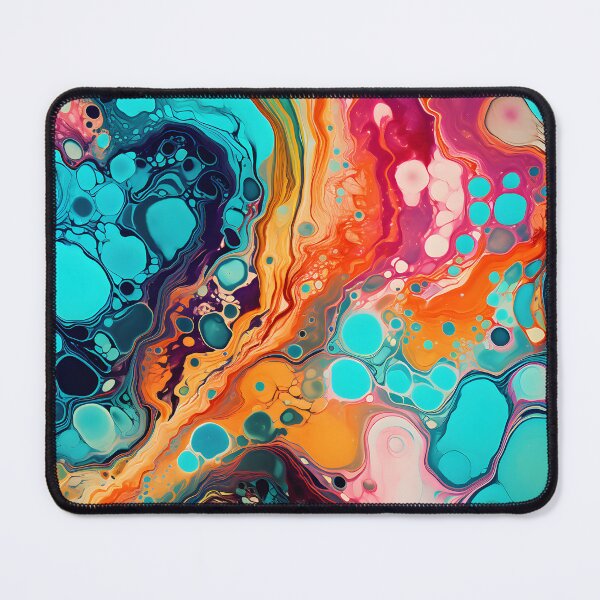 Item preview, Aquatic Color Fusion Abstract designed and sold by VectorPlace.
