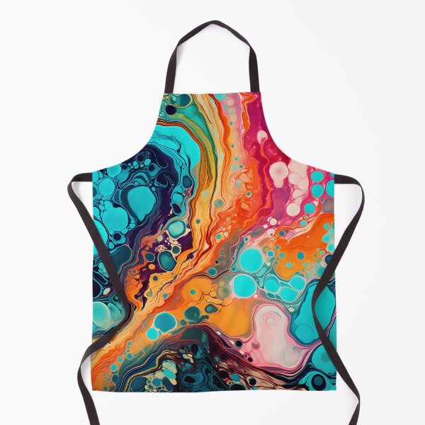 Item preview, Aquatic Color Fusion Abstract designed and sold by VectorPlace.